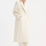 ROHE - Signature opera coat | ivory
