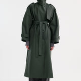 ROHE - Oversized classic trench | storm