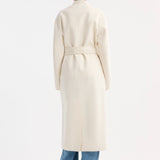 ROHE - Double-faced kimono style coat | off white