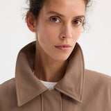 ROHE - Field jacket with waist adjuster | clay