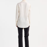 ROHE - Silk knotted shirt | cream