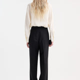ROHE - Relaxed fit button down top | cream