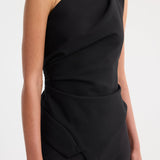 ROHE - Lapel top | black