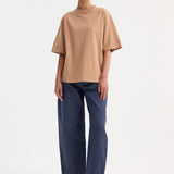 ROHE - Oversized cotton t-shirt | powder