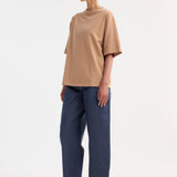 ROHE - Oversized cotton t-shirt | powder