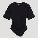 ROHE - Reinvented twisted t-shirt | black