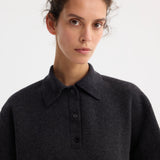 ROHE - Compact knitted striped polo | stripe