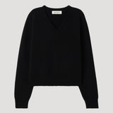 ROHE - Sleeve wrap jumper | black