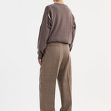ROHE - Mid-waist tailored trousers | Prince of Wales