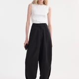 ROHE - Parachute trousers | black