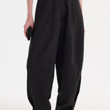 ROHE - Parachute trousers | black