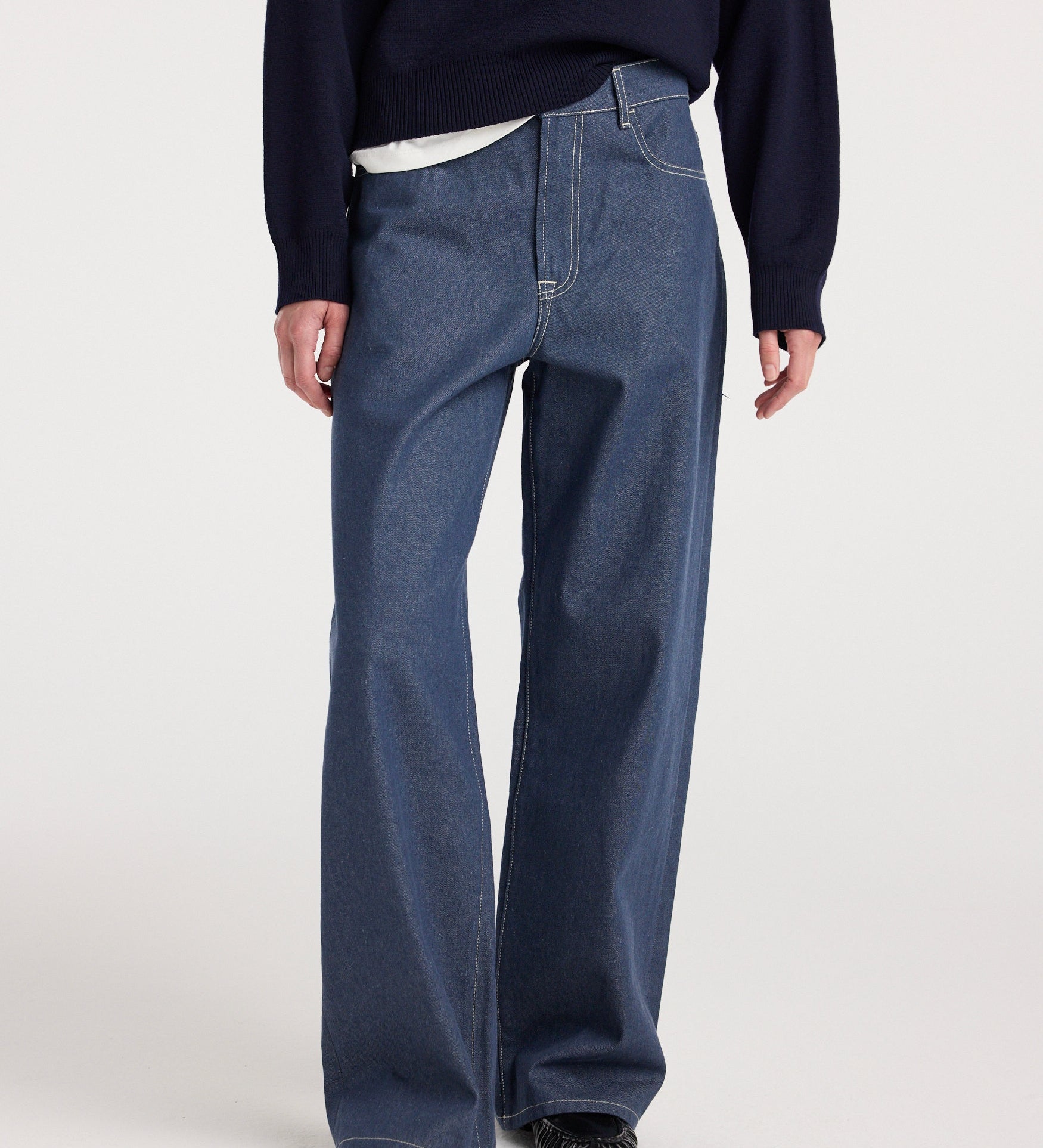 ROHE - Signature baggy fit raw denim | raw denim