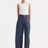 ROHE - Barrel leg raw denim | raw denim