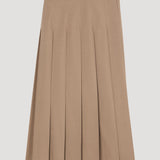 ROHE - Plissé wrap skirt | khaki