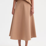 ROHE - A-line skirt | powder