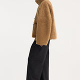 ROHE - Shearling coat | cognac