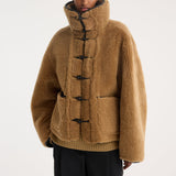 ROHE - Shearling coat | cognac