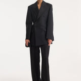 ROHE - Hourglass tuxedo blazer | black