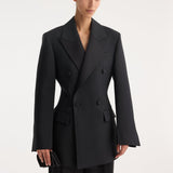 ROHE - Hourglass tuxedo blazer | black
