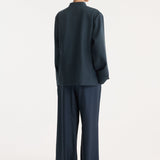 ROHE - Mandarin jacket | storm