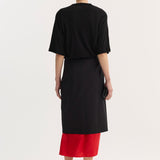 ROHE - Oversized merino t-shirt | black