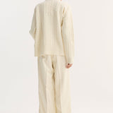 ROHE - Cable knit jumper | off white