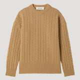 ROHE - Cable knit jumper | camel