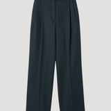 ROHE - Mid-waist tailored trousers | storm