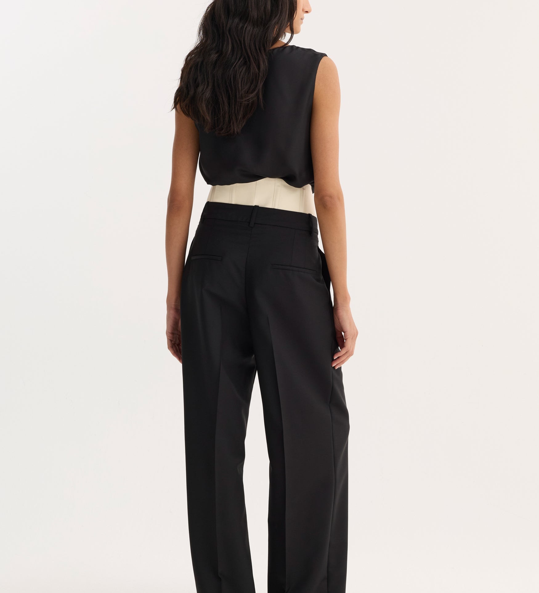 ROHE - Corset trousers | black