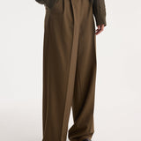 ROHE - Signature tailored trousers | forest