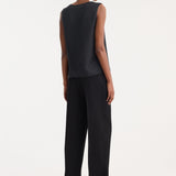 ROHE - Straight leg trousers | black