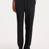 ROHE - Straight leg trousers | black