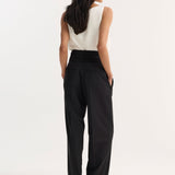 ROHE - Cumberband trousers | black