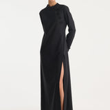 ROHE - Pankou closure dress | black