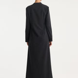 ROHE - Mandarin dress | black