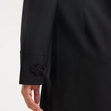 ROHE - Mandarin dress | black