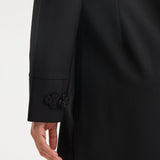 ROHE - Pankou closure dress | black