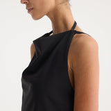 ROHE - Open back dress | black