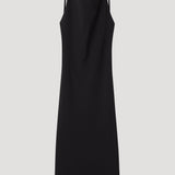 ROHE - Open back dress | black