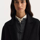 ROHE - Double-faced coat | black