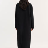 ROHE - Double-faced coat | black