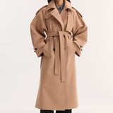 ROHE - Oversized classic trench | powder