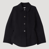 ROHE - Double-faced sculptural jacket | black