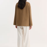 ROHE - Double - faced wool pankou jacket | camel
