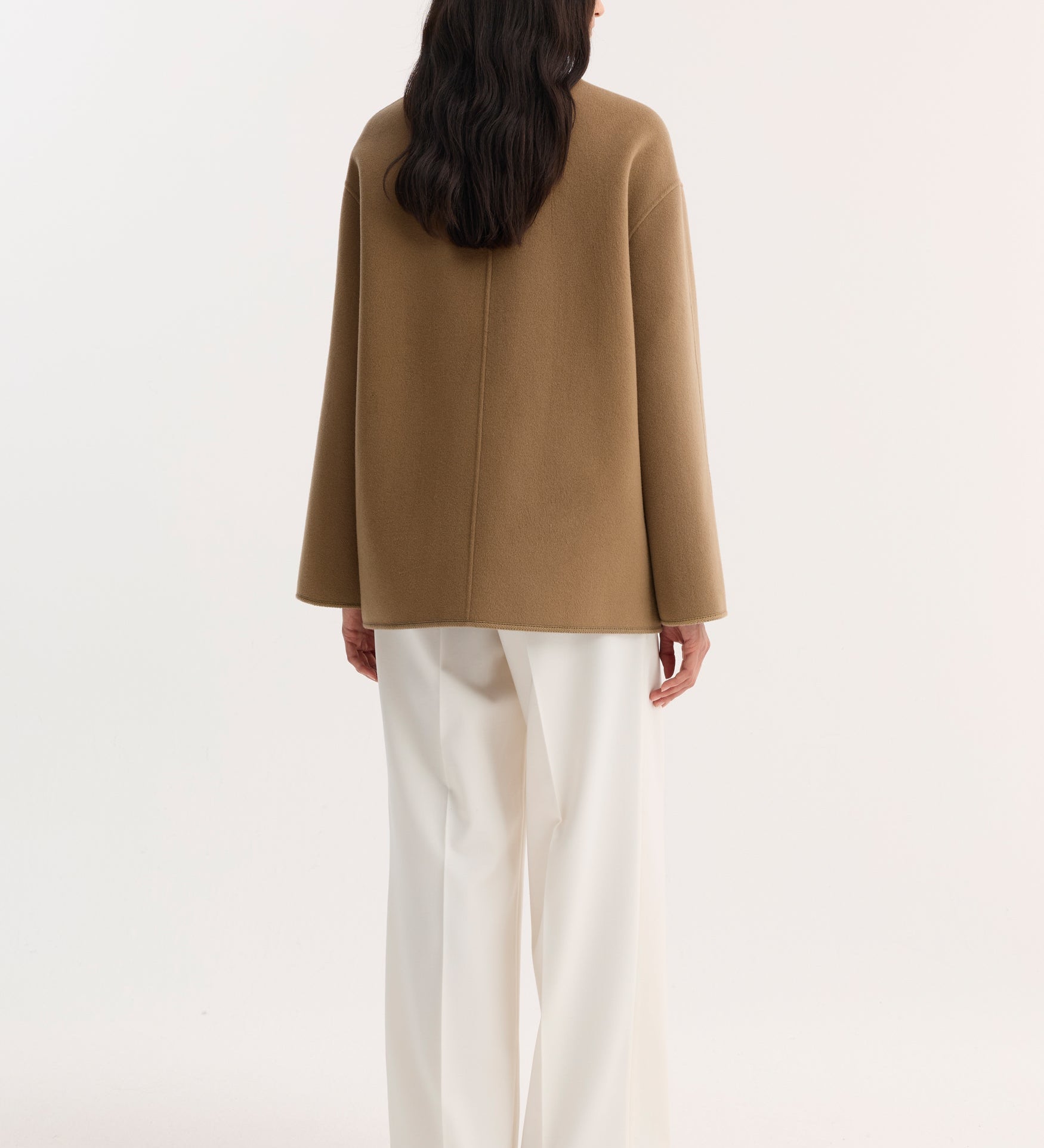 ROHE - Double - faced wool pankou jacket | camel