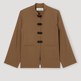 ROHE - Pankou closure jacket | mocha