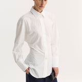 ROHE - Shaped shirt | optic white