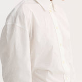 ROHE - Shaped shirt | optic white