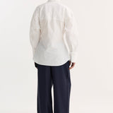 ROHE - Shaped shirt | optic white