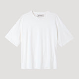 ROHE - Oversized cotton silk t-shirt | off white